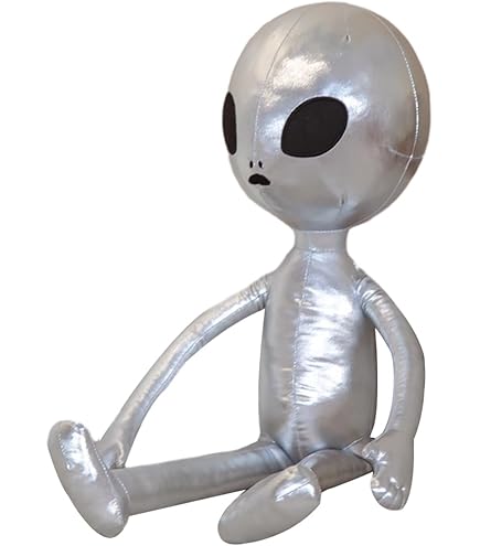 Amazon.co.jp: ぬいぐるみ エイリアン 宇宙人 人形 クッション 背当て